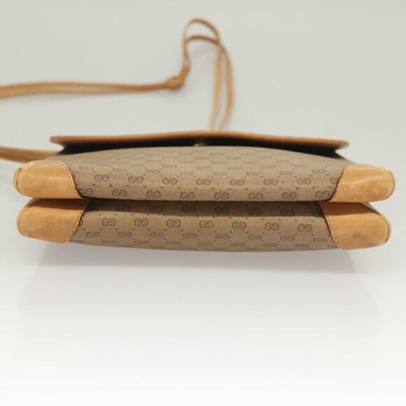 GUCCI Micro GG Supreme Shoulder Bag Pvc Beige Gold 007 92 007 92 - Picture 9 of 13